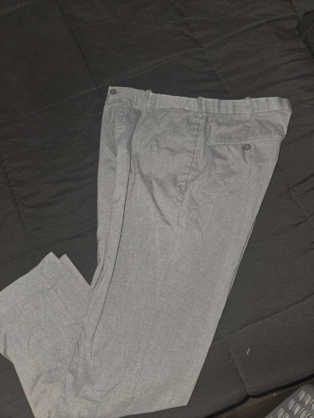 Uniqlo Gray Women's Dress Pants - Straight Leg